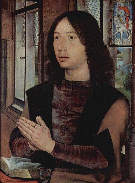 Hans Memling Diptychon des Maarten van Nieuwenhove Germany oil painting art